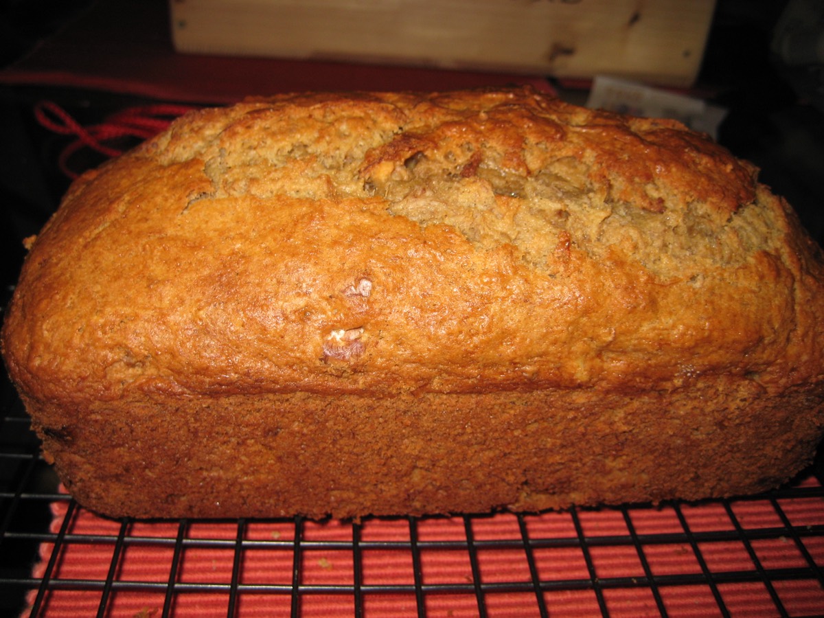 Banana bread loaf